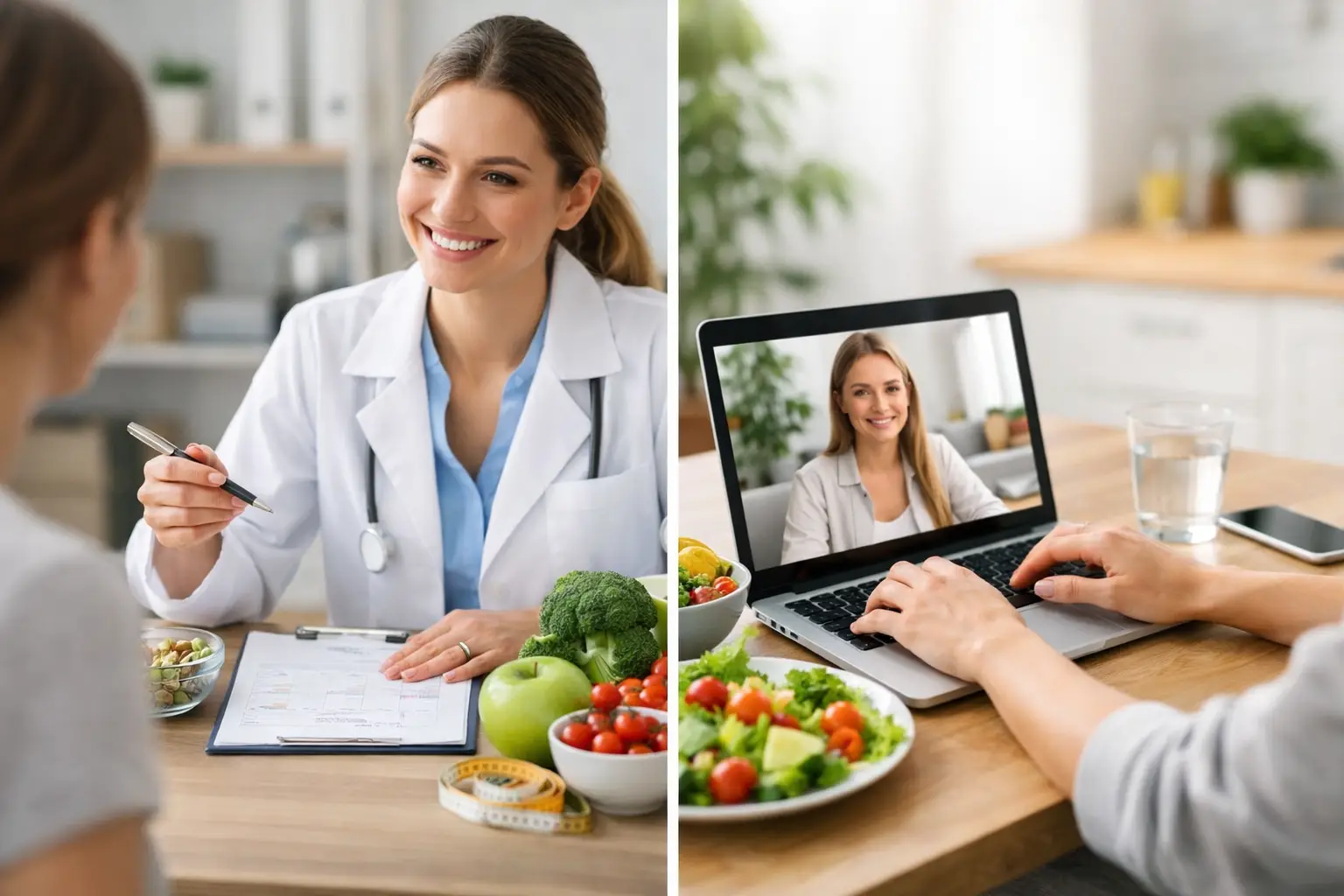 Nutrizionista o dieta online: cosa scegliere