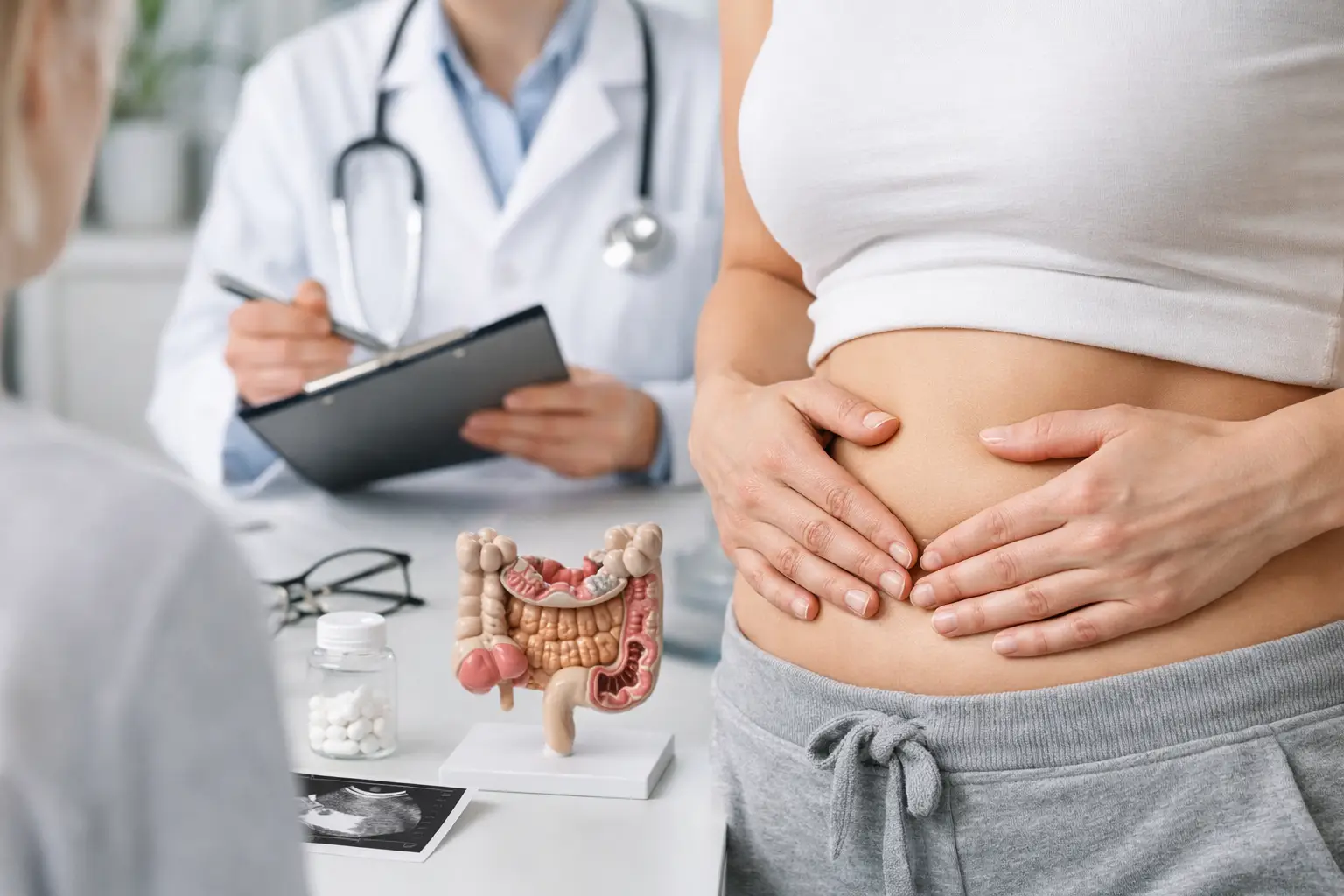 Ridurre il gonfiore addominale con percorso clinico